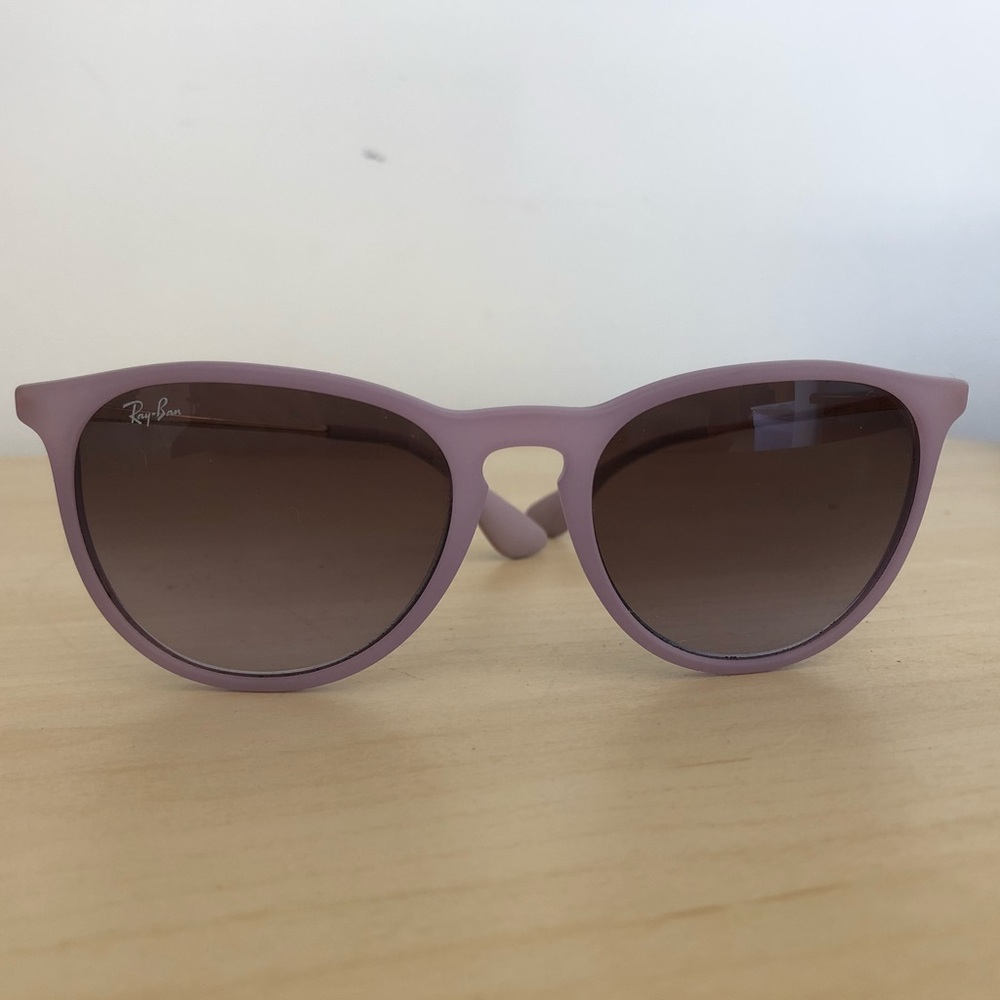 Lavender Ray Ban Erika sunglasses